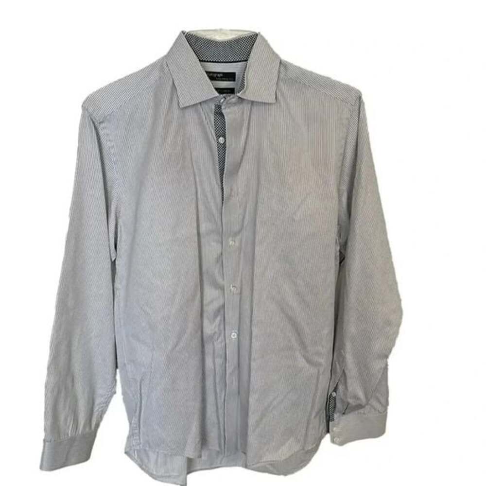 Autograph Tailored Fit Supima Cotton Button Down Shirt Size Neck 15.5